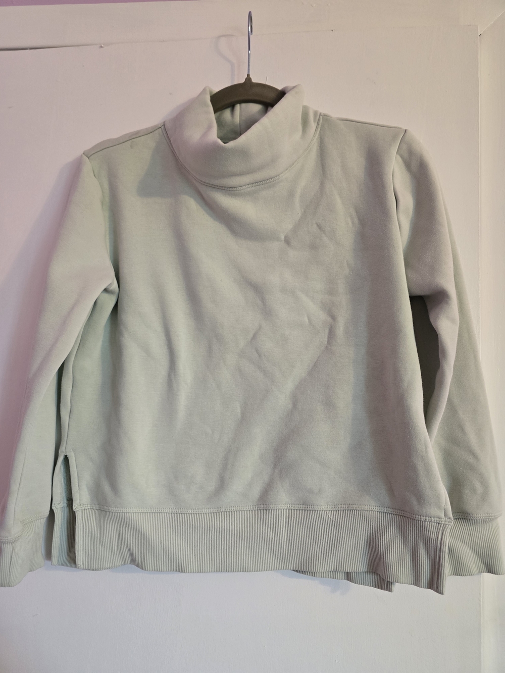 Joe Fresh Light Sage Turtleneck Pullover Sweater
